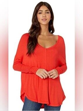 Free People Women's Moonshine Tunic/ Top V- Neck